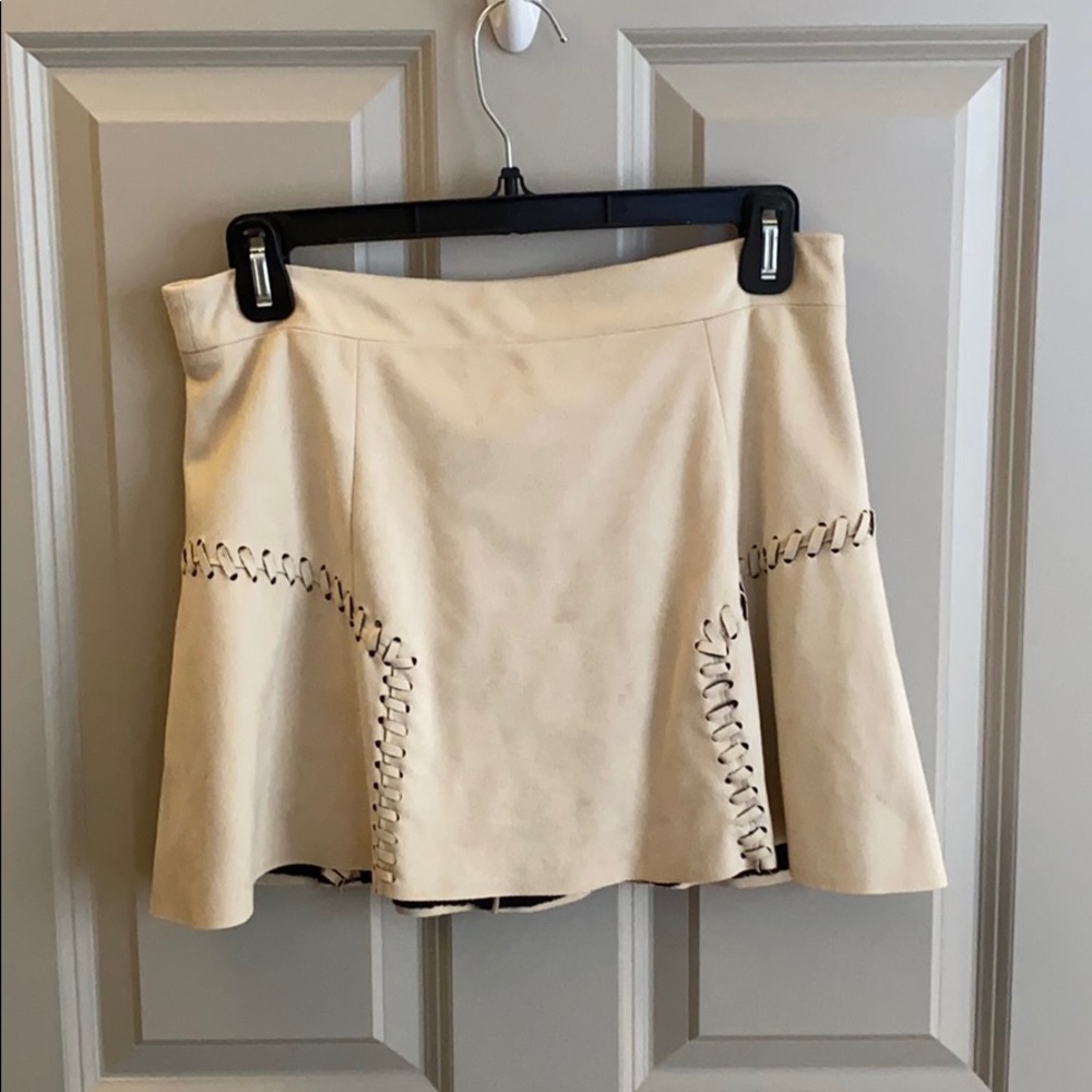 Suede Skirt